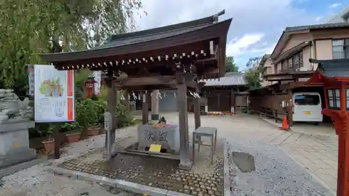 川越八幡宮の手水