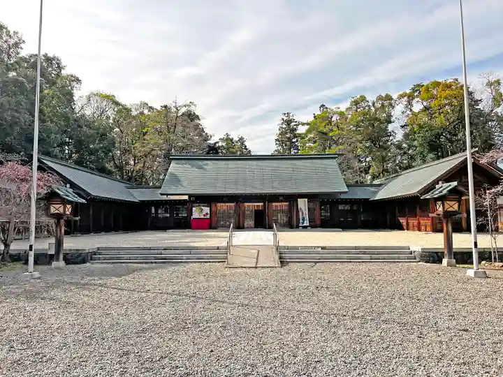 滋賀県護国神社の本殿・本堂