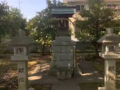 神明社(開明東沼)の末社・摂社