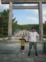 伊勢神宮内宮(皇大神宮)の鳥居