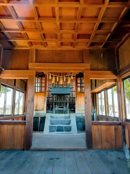 境神明社の本殿・本堂