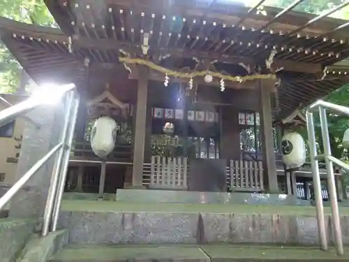 弥生神社の本殿・本堂