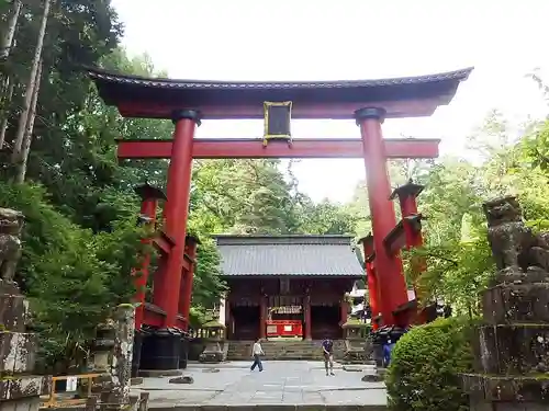 北口本宮冨士浅間神社の鳥居