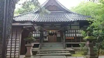 淺野神社の本殿・本堂