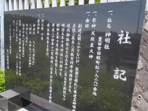 神明社（田籾町）(愛知県)