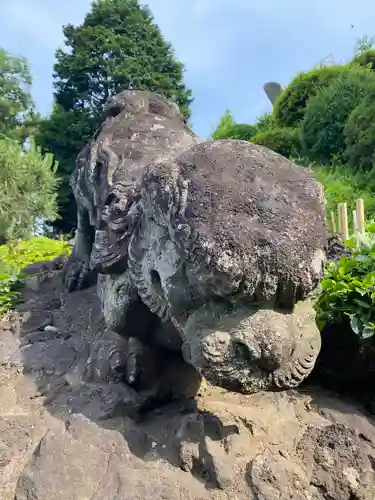 敷島神社の狛犬