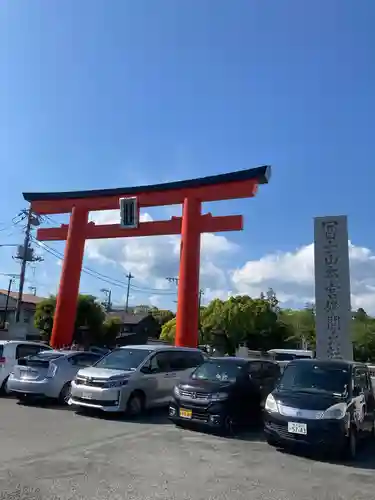 富士山本宮浅間大社の鳥居