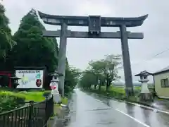 的野正八幡宮の鳥居