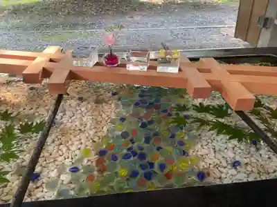 帯廣神社の手水舎