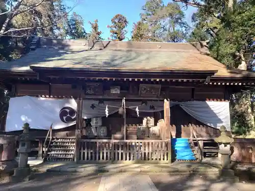 中村八幡宮の本殿