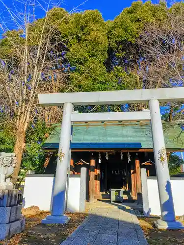 六軒神社の鳥居