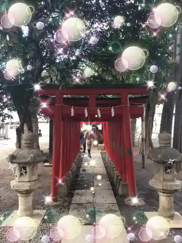 花園神社の鳥居