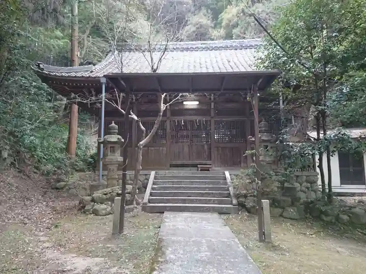 森大明神社の本殿・本堂