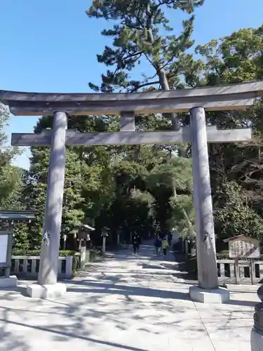 寒川神社の鳥居