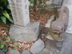 太田姫稲荷神社の狛犬