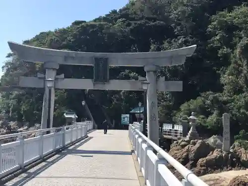 八百富神社の鳥居