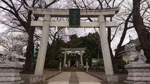 七郷神社の鳥居