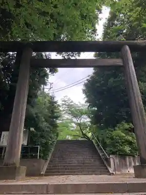 所澤神明社の鳥居