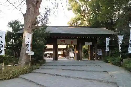 阿佐ヶ谷神明宮の山門・神門