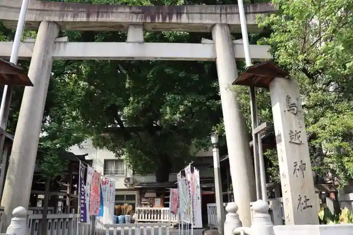 鳥越神社の鳥居