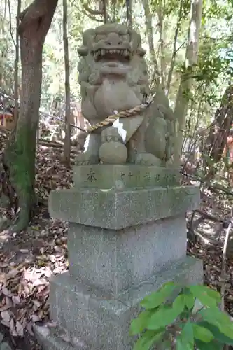 常陸神社の狛犬