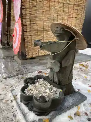 札幌諏訪神社の手水舎