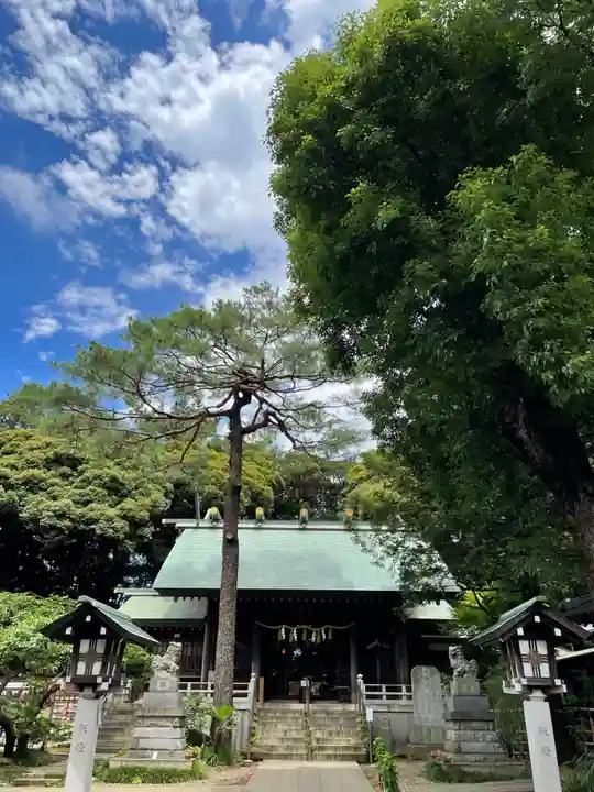 用賀神社の本殿・本堂