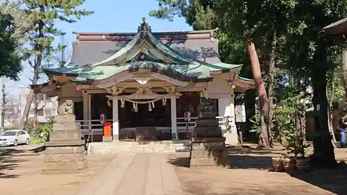 天沼八幡神社の本殿・本堂