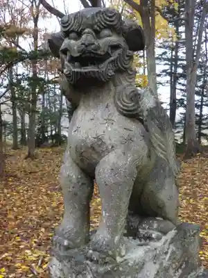 中小屋神社の狛犬