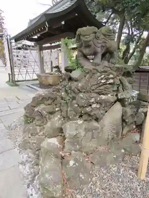 菊田神社の狛犬
