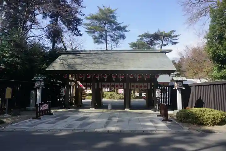 櫻木神社の山門・神門