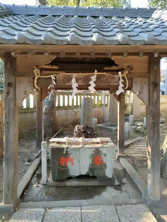 今井神社の手水舎