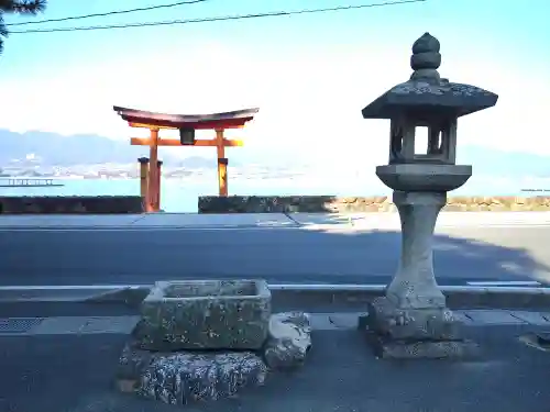 長浜神社の鳥居