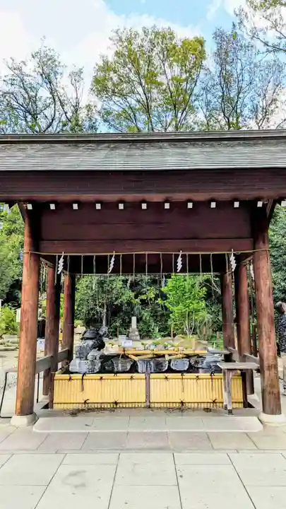 櫻木神社の手水舎