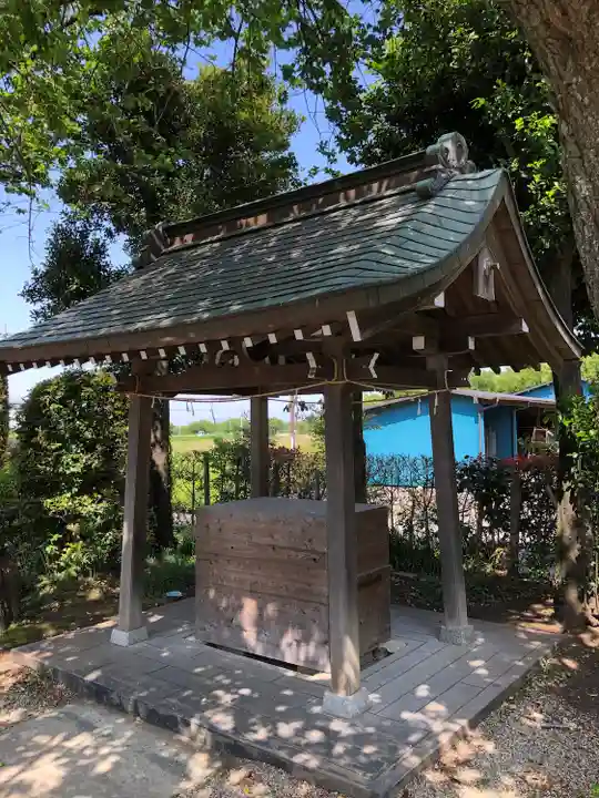 三ヶ島稲荷神社の手水舎