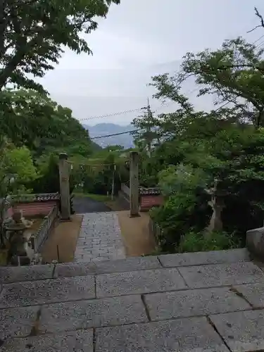 廣峯神社の景色