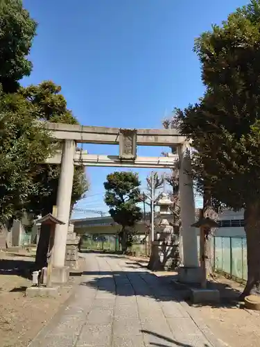 赤羽八幡神社の鳥居
