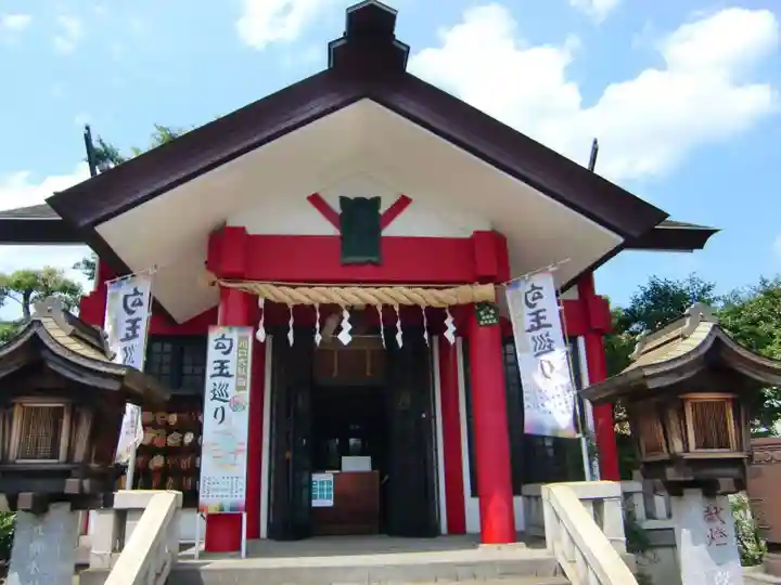 元郷氷川神社の本殿・本堂