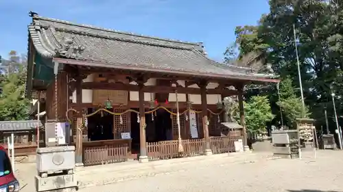 志氐神社の本殿・本堂