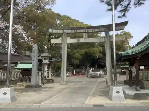 堤治神社の鳥居