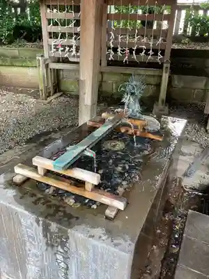 川越氷川神社の手水舎