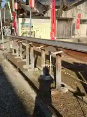 二柱神社の手水