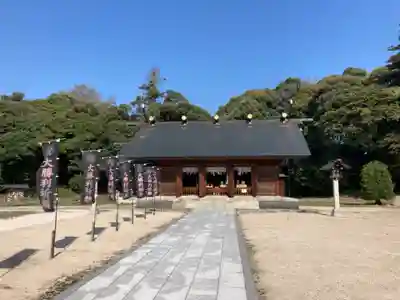松江護國神社の本殿・本堂