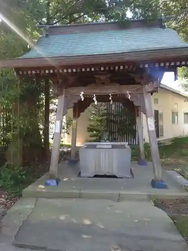 寒田神社の手水舎