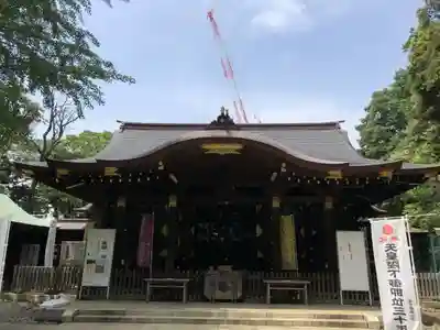 渋谷氷川神社の本殿・本堂