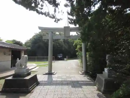 石室神社の鳥居