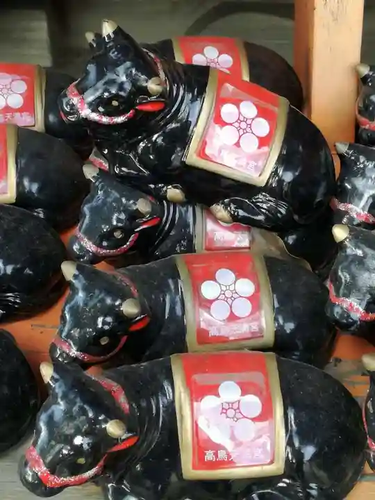 高鳥天満宮の狛犬