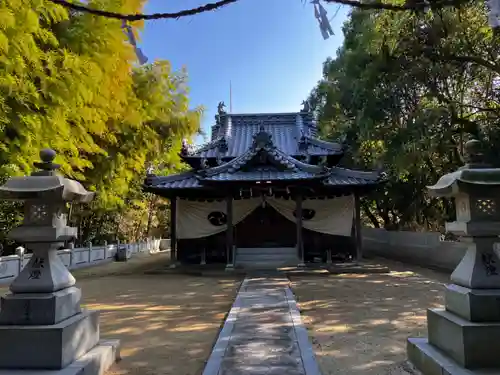 西浦荒神社の本殿・本堂