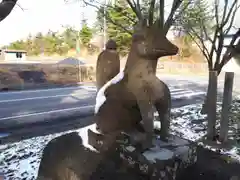 戸隠神社の狛犬