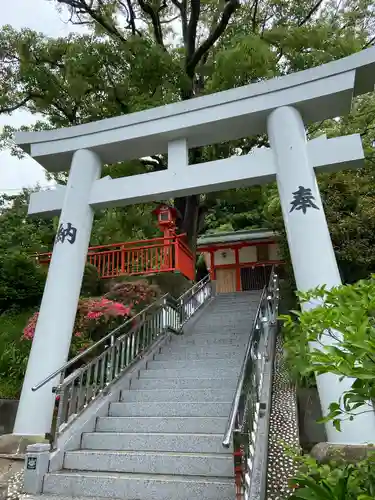 神戸水天宮の鳥居